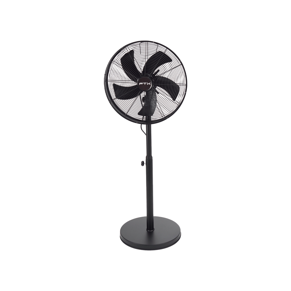 VENTILADOR DE PIE FTX 3 VELOCIDADES BRISA 60W 220V NEGRO/METAL FS-40MF