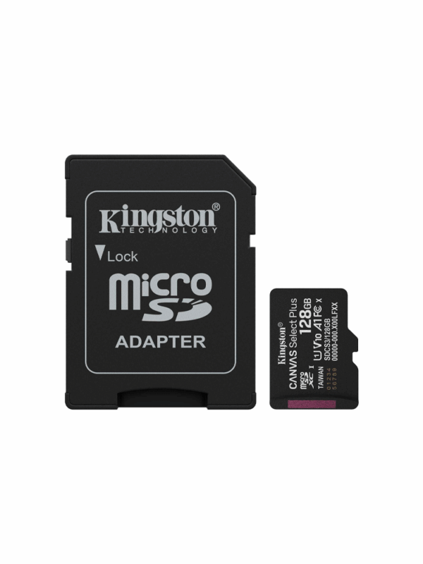 MEMORIA MICRO SD KINGSTON 128GB CANVAS SELECT PLUS SDCS3/128GB 150/-