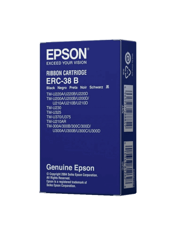 CINTA EPSON ERC-38B NEGRO