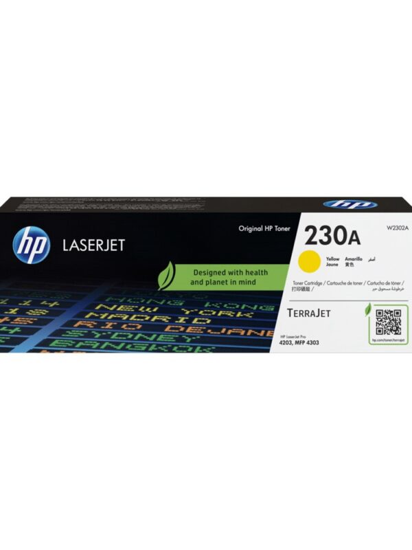 TONER HP 230A AMARILLO W2302A