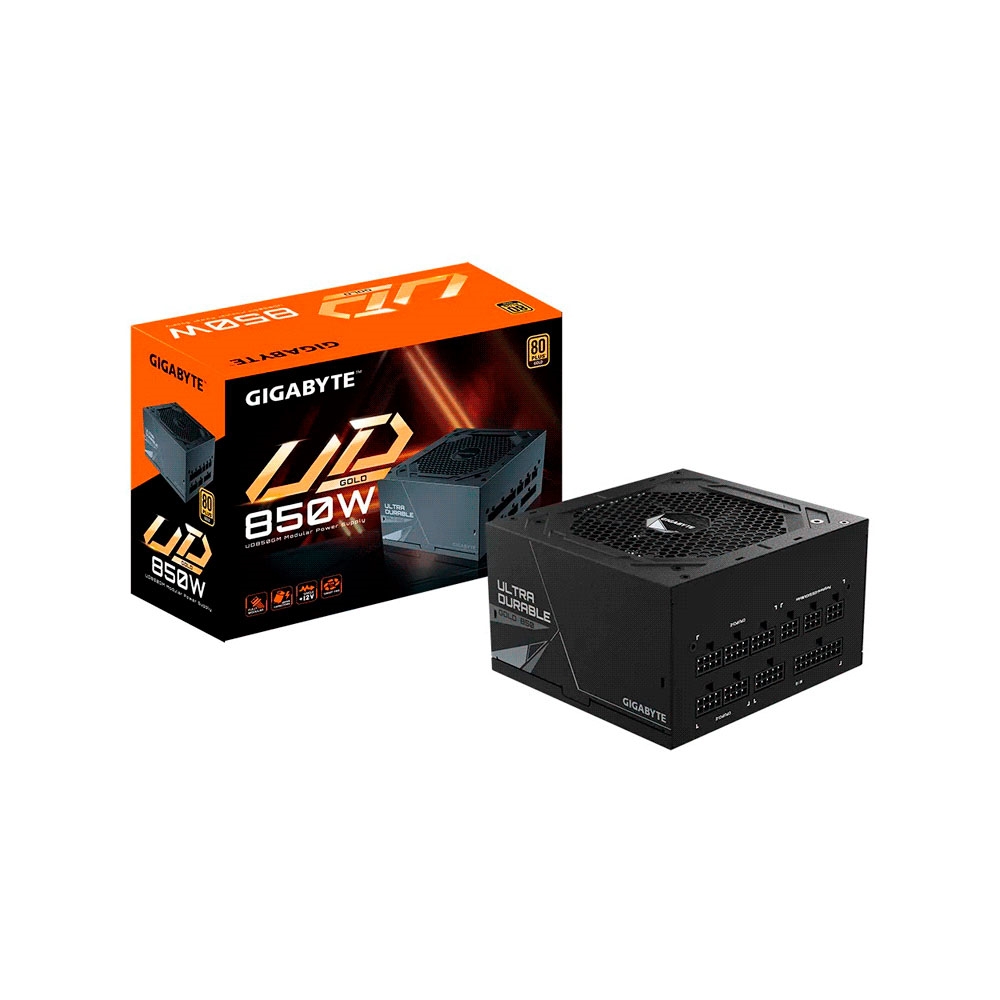 FUENTE GIGABYTE 850W 80PLUS GOLD FULL MODULAR GP-UD850GM