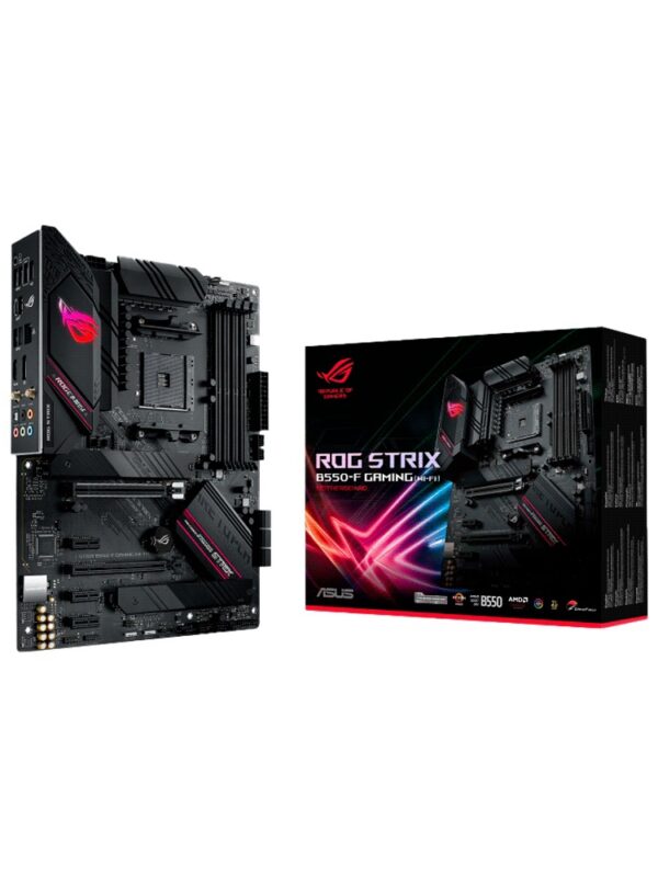 PLACA MADRE ASUS AM4 B550-F GAMING WIFI ROG STRIX ASUS S/R/HDMI/DP/2M2/DDR4/USB3.2/ATX