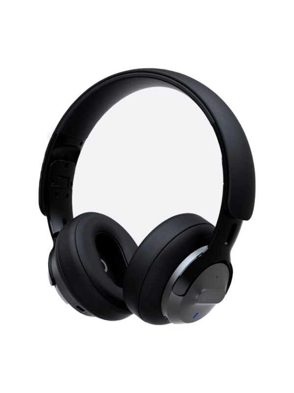 AURICULAR CON MICROFONO KLIP KNH-750GR HI-FI ANC/BLUETOOTH/3.5MM/GRIS