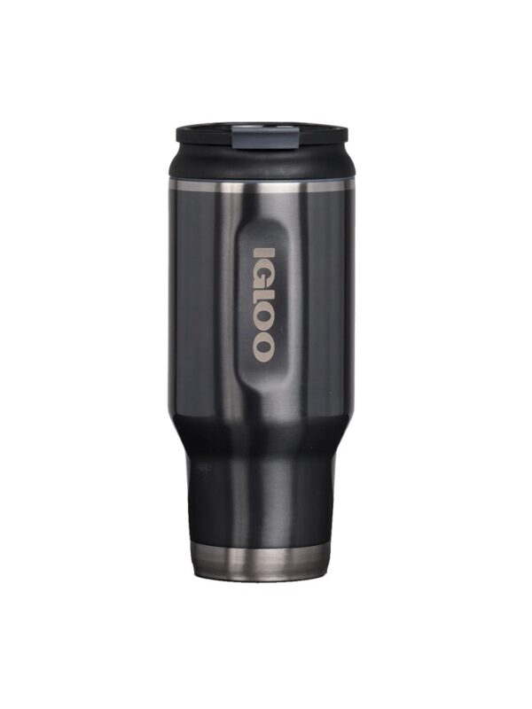 VASO TERMICO IGLOO 950ML NEGRO C/TAPA 71078