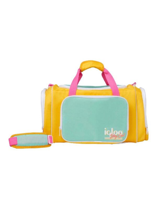 BOLSA TERMICA IGLOO 24 LATAS DUFFEL RETRO AMARILLO 60965