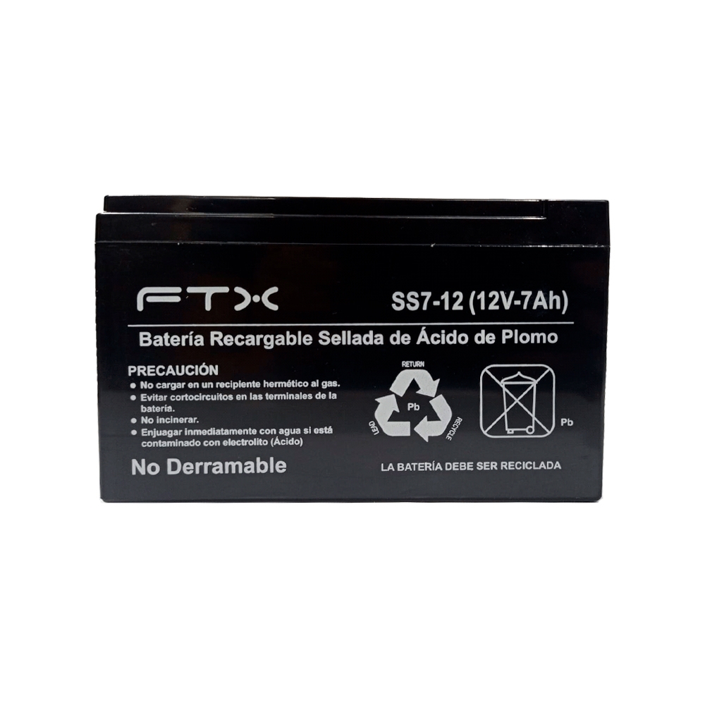 BATERIA RECARGABLE FTX 12V 7A SS7-12