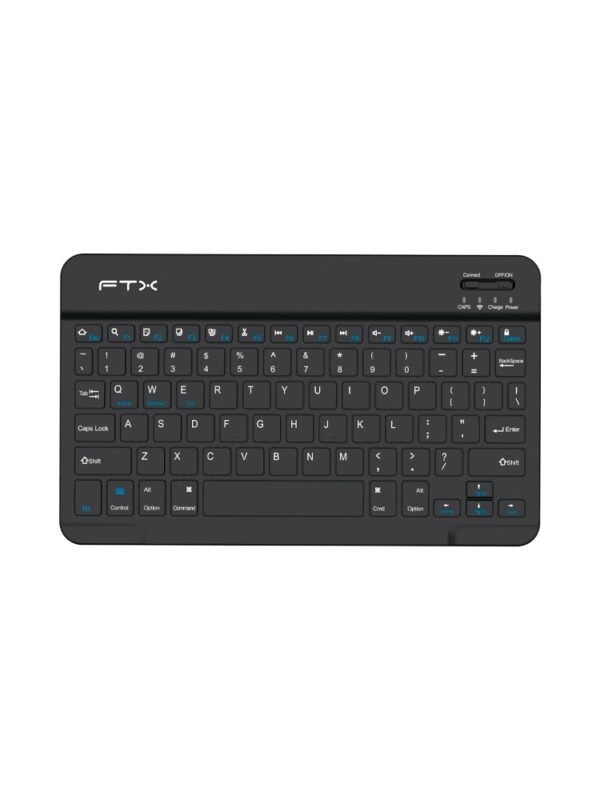 TECLADO FTX BLUETOOTH FTXB09 POR/NEGRO