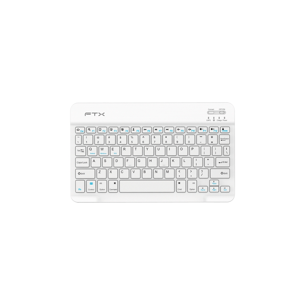 TECLADO FTX BLUETOOTH FTXB09 POR/BLANCO