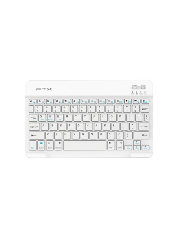 TECLADO FTX BLUETOOTH FTXB09 ESP/BLANCO