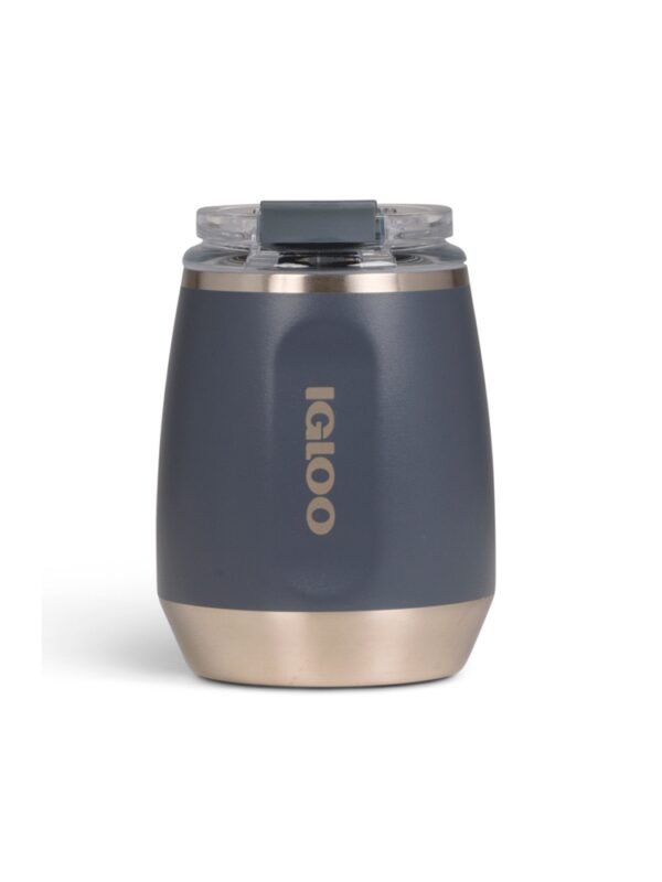 VASO TERMICO IGLOO 300ML P/VINO CARBONITE C/TAPA 71237
