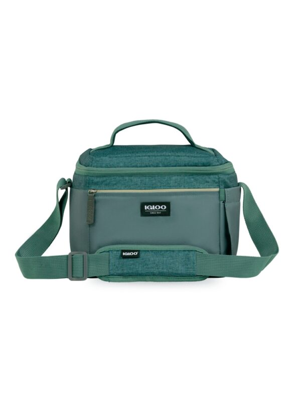 BOLSA TERMICA IGLOO 12 LATAS ROUNDED CUBE VERDE 63107