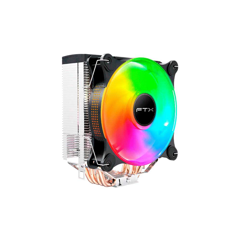 COOLER P/CPU FTX FTXCC-421P 120MM RGB LGA1150 1151 1155 1156 1200 1700 AM4 AM5