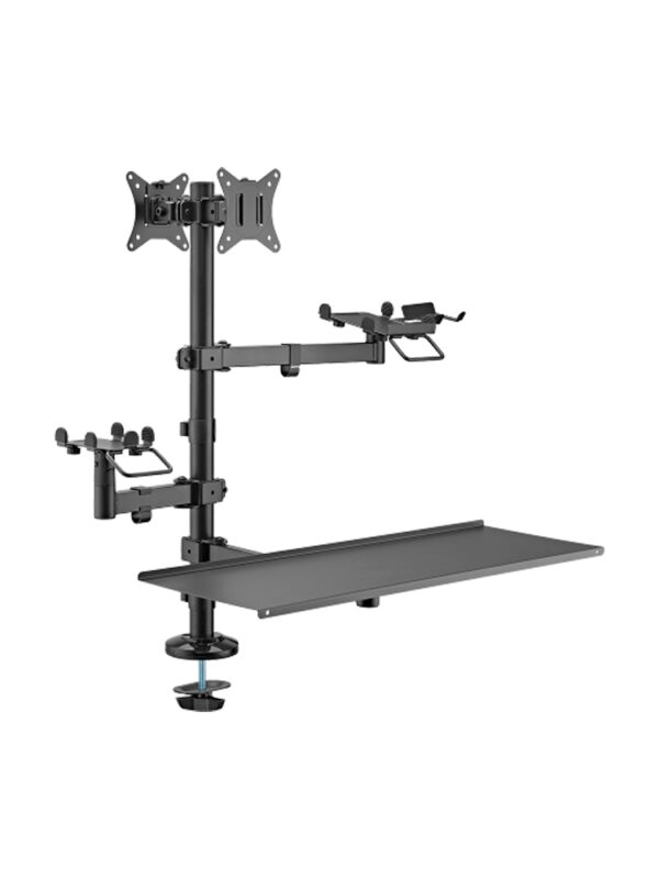 SOPORTE P/POS IMP/2MON/SCAN FTX FTX-02LD 17" A 32" 9KG/ART/ROT180°/GIRO