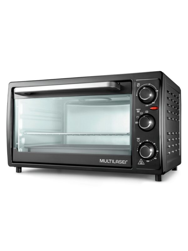 HORNO ELECTRICO MULTILASER CE025USA 46L 1680W 110V NEGRO