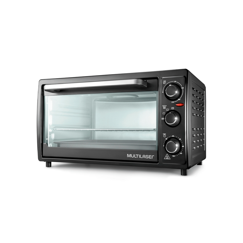 HORNO ELECTRICO MULTILASER CE025USA 46L 1680W 110V NEGRO