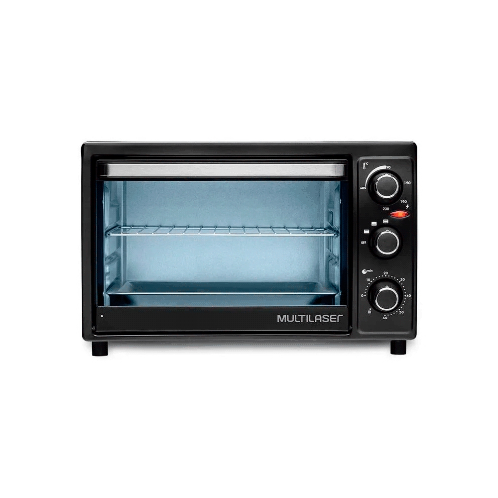 HORNO ELECTRICO MULTILASER CE150USA 20L 1460W 110V NEGRO