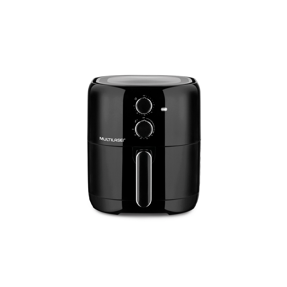 FREIDORA SIN ACEITE MULTILASER CE190USA 4,2L 1500W 110V NEGRO CON SELECTOR