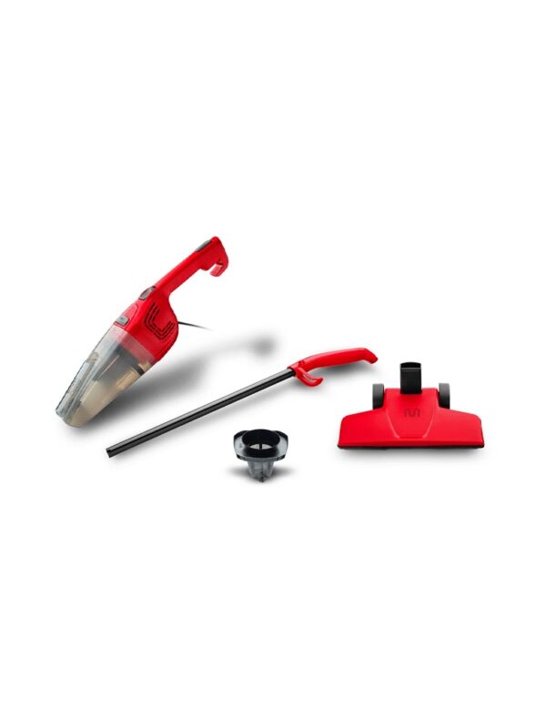 ASPIRADORA VERTICAL 2 EN 1 MULTILASER HO061EUR 1000W 220V ROJO
