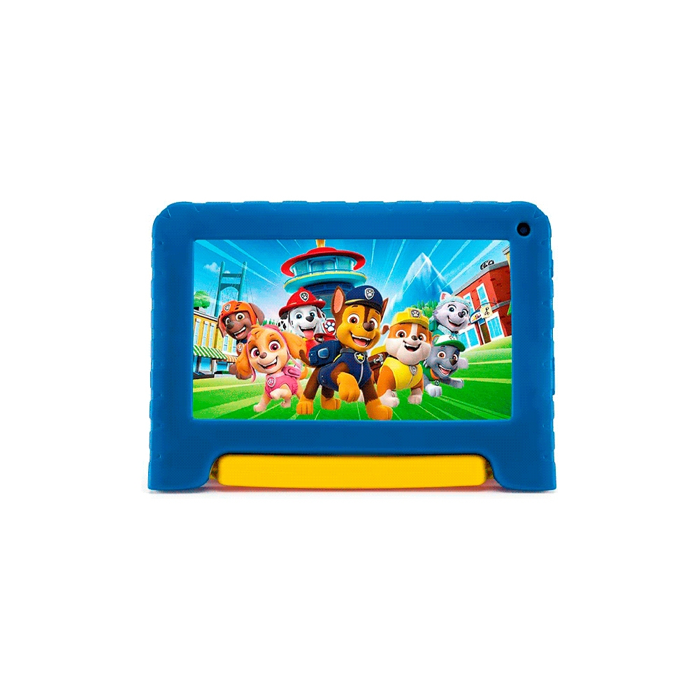 TABLET KID ANDROID MULTILASER NB623 QC/64GB/4G/9"/WIFI/AZUL PAW PATROL