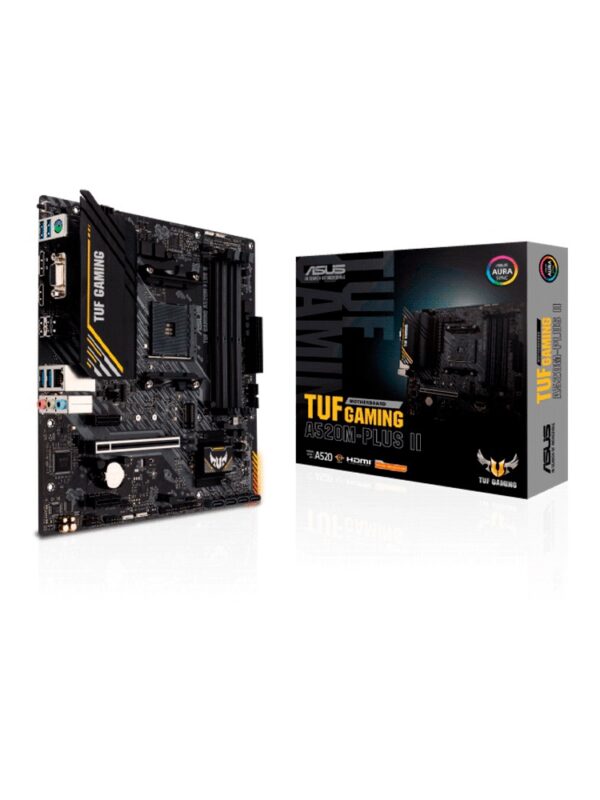 PLACA MADRE ASUS AM4 A520M-PLUS II TUF GAMING V/S/R/HDMI/DP/M2/DDR4/USB/MATX