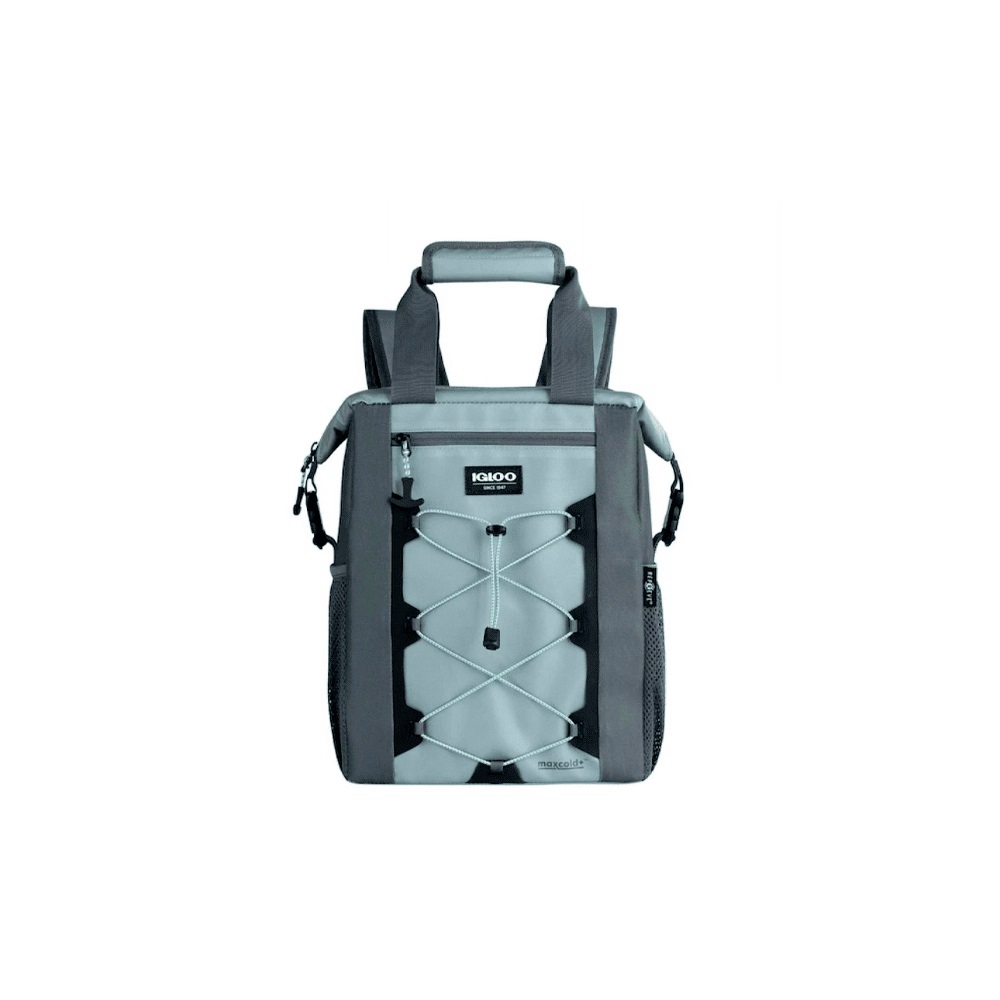 BOLSA TERMICA IGLOO 18LATAS MAXCOLD SNAPDOWN GRIS 66316
