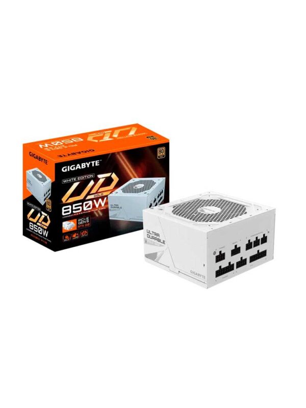 FUENTE GIGABYTE 850W 80PLUS GOLD FULL MODULAR BLANCO GP-UD850GM PG5W