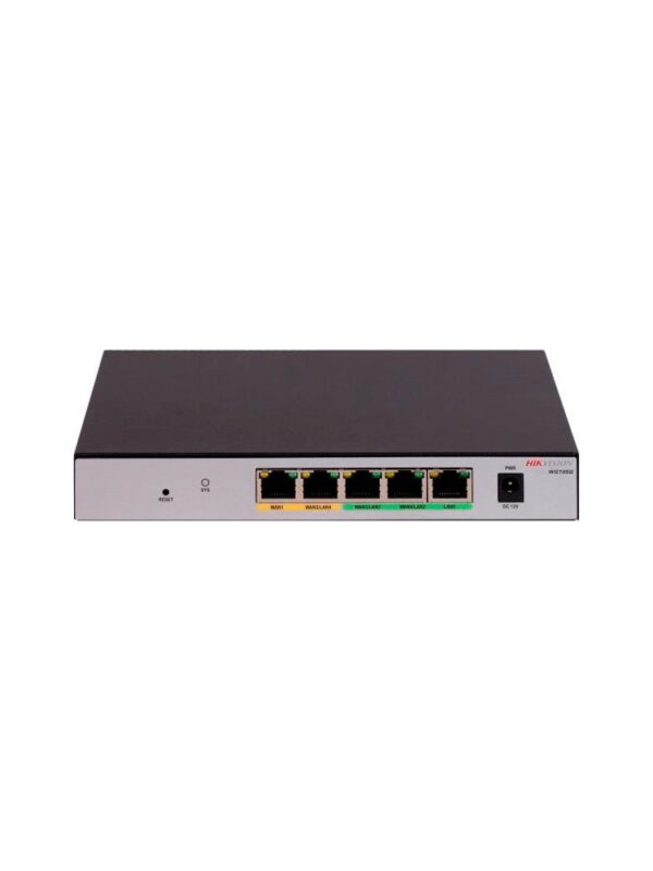 ROUTER HIKVISION DS-3WG105G-SI 5P 2WAN GBPS/3LAN GBPS/100 USERS