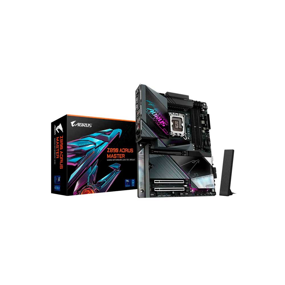 PLACA MADRE GIGABYTE 1851 AORUS MASTER DDR5 S/R/5M2/WIFI/USB3.2/ATX