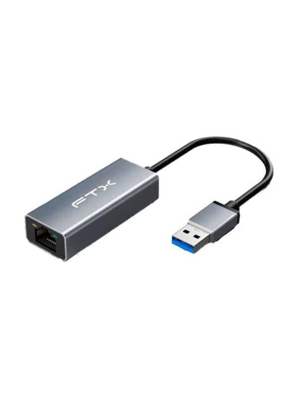 ADAPTADOR USB-A 3.0 - RJ-45 M/H FTX-AML1000-AG 1GBPS/GRIS