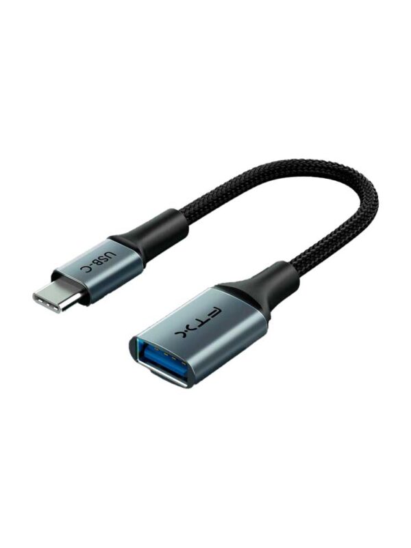 ADAPTADOR USB-C - USB-A 3.0 M/H FTX-CMAF3.0-AG0.15 5GBPS/GRIS