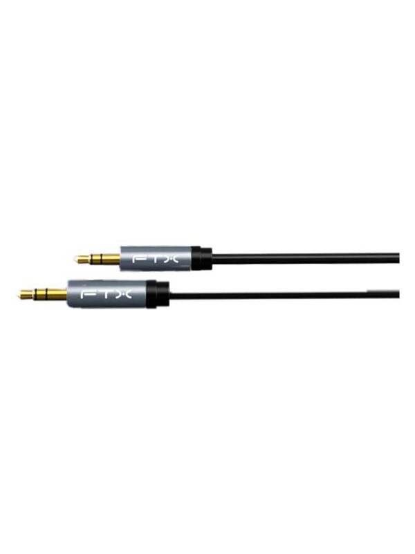 CABLE DE AUDIO AUXILIAR 1M FTX-AV311-P11GN-SG1 NEGRO BOLSA
