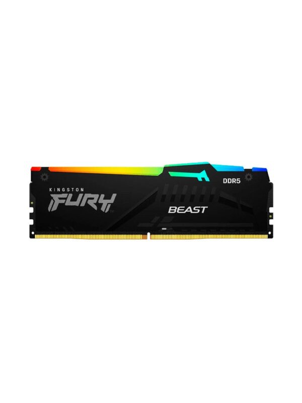 MEMORIA RAM DDR5 8G 6000 KINGSTON FURY BEAST BK KF560C36BBEA-8 RGB XMP