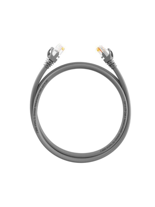 PATCH CORD UTP RJ45 HIKVSION CAT6 3 MTS GRIS 24AWG DS-1NP6UEC0