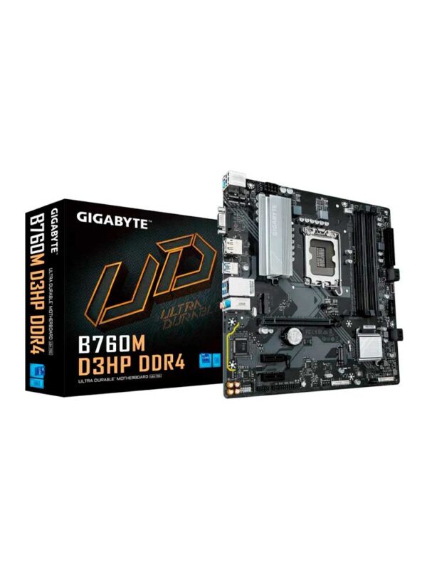 PLACA MADRE GIGABYTE 1700 B760M D3HP DDR4 V/S/R/HDMI/DP/2M2/USB3.2/MATX