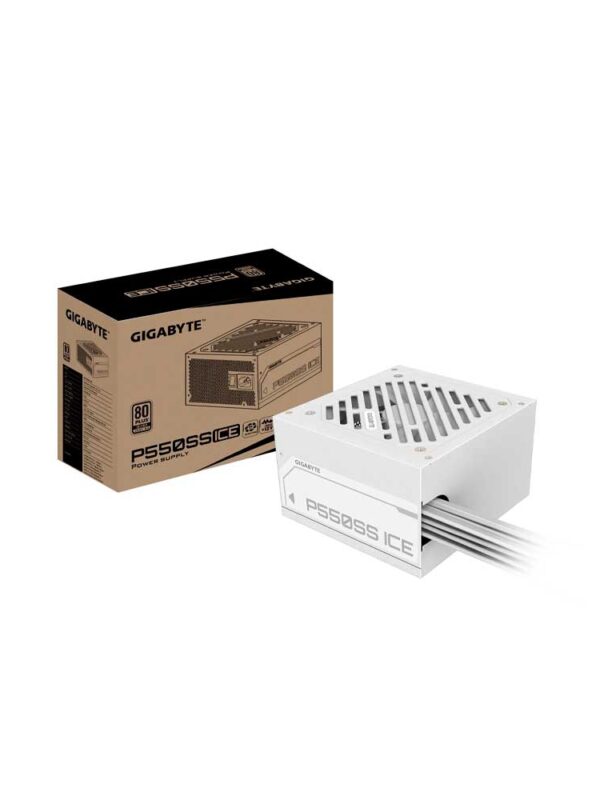 FUENTE GIGABYTE 550W 80PLUS SILVER BLANCO GP-P550SS ICE