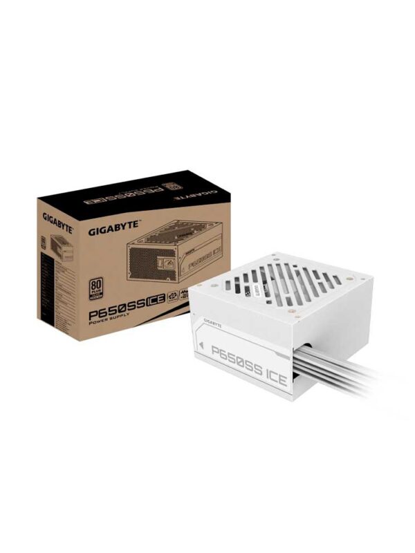 FUENTE GIGABYTE 650W 80PLUS SILVER BLANCO GP-P650SS ICE