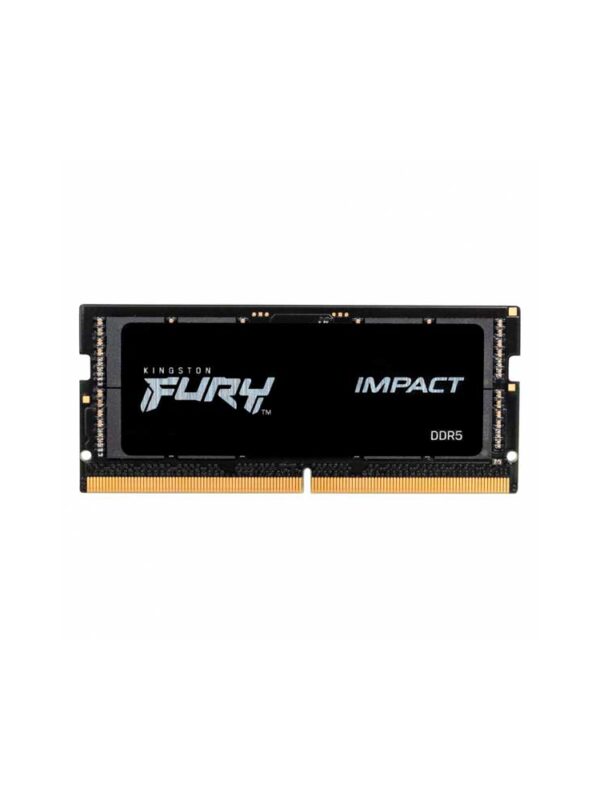 MEMORIA RAM P/NB DDR5 16G 5600 KINGSTON FURY IMPACT BK KF556S40IB-16 XMP