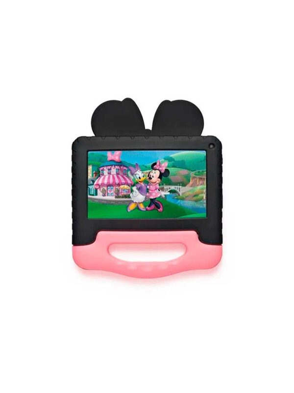 TABLET KID ANDROID MULTILASER NB414 QC/64GB/4G/7"/ROSA MINNIE DISNEY
