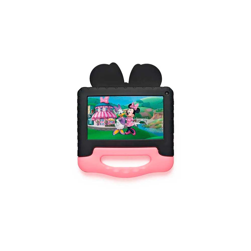 TABLET KID ANDROID MULTILASER NB414 QC/64GB/4G/7"/ROSA MINNIE DISNEY