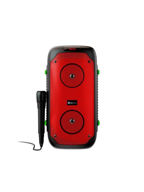 PARLANTE KLIP KLS-100 1200W BOOMFIRE BT/AUX/SD/USB/FM/TWS/LED/BAT