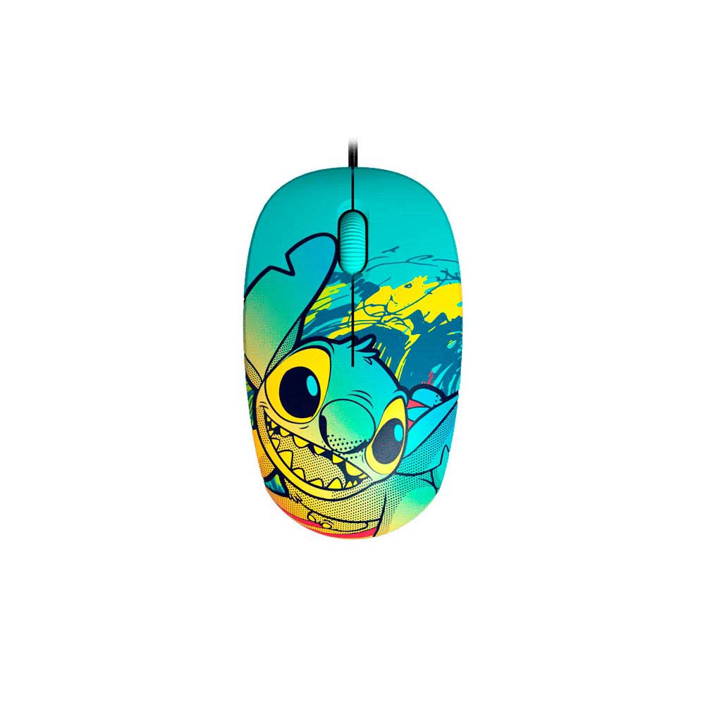 MOUSE XTECH USB XTM-D406ST-BL STITCH 1200DPI/3 BOT/AZUL