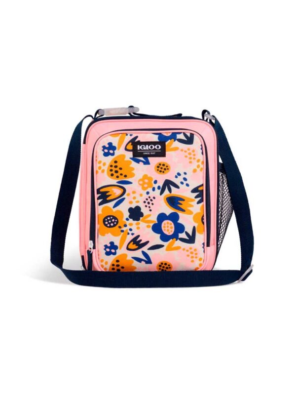 BOLSA TERMICA IGLOO 5 LATAS VERTICAL LUNCH ROSA 64303