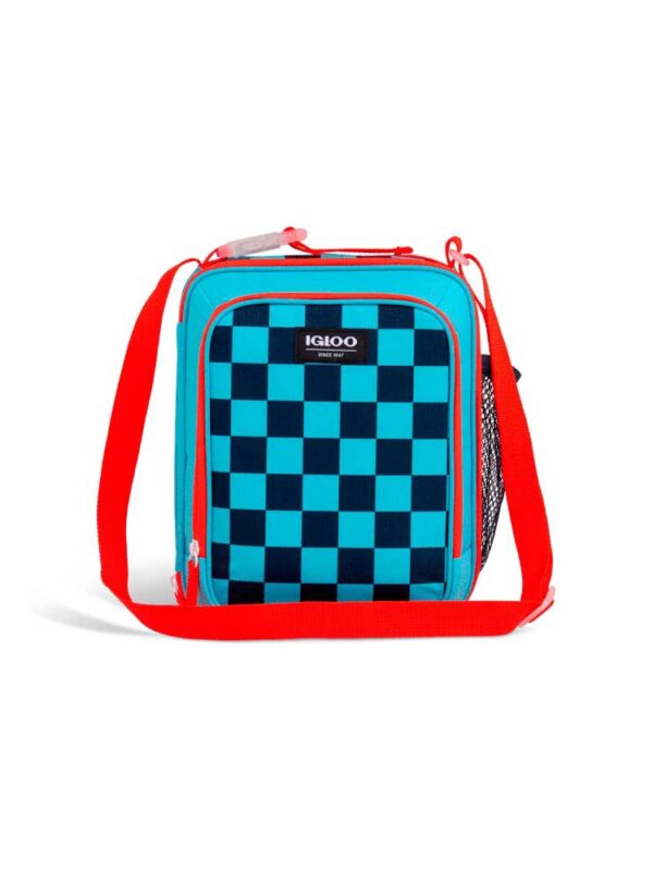 BOLSA TERMICA IGLOO 5 LATAS VERTICAL LUNCH AZUL 64304