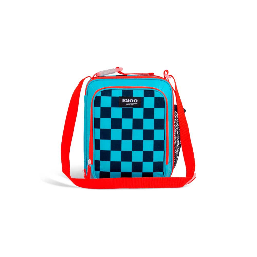 BOLSA TERMICA IGLOO 5 LATAS VERTICAL LUNCH AZUL 64304