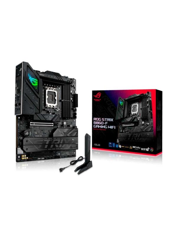 PLACA MADRE ASUS 1851 B860-F GAMING WIFI ROG STRIX DDR5 S/R/HDMI/DP/4M2/ATX