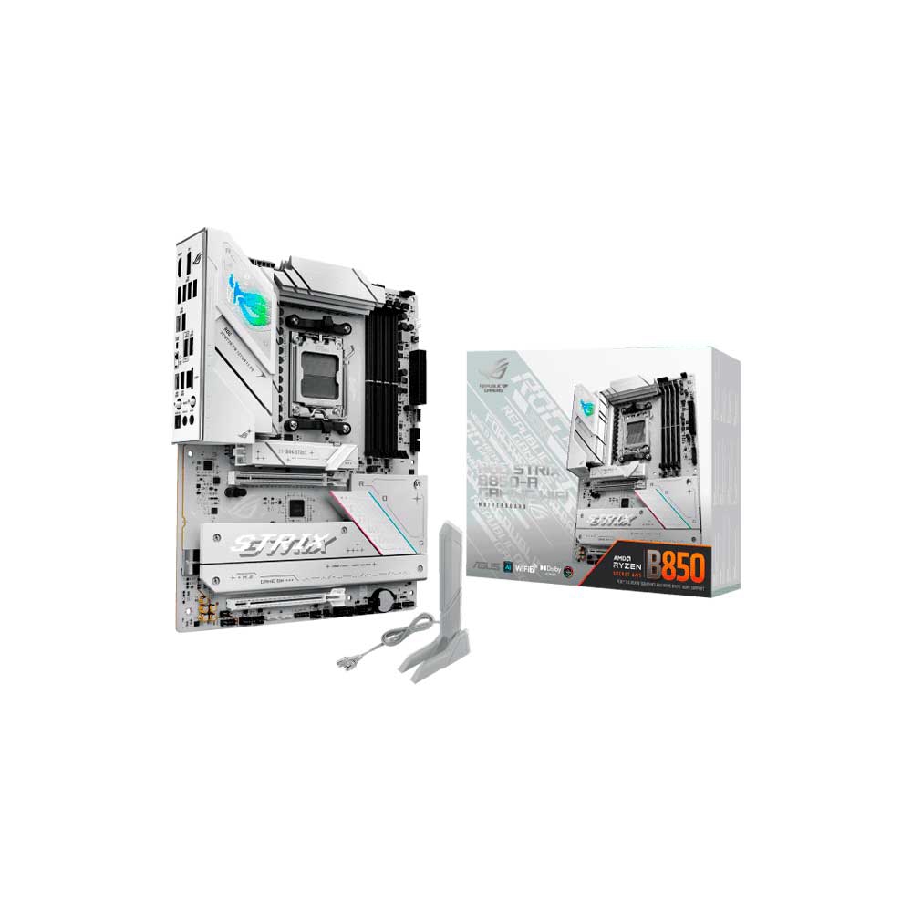 PLACA MADRE ASUS AM5 B850-A GAMING WIFI ROG STRIX DDR5 S/R/HDMI/DP/4M2/ATX