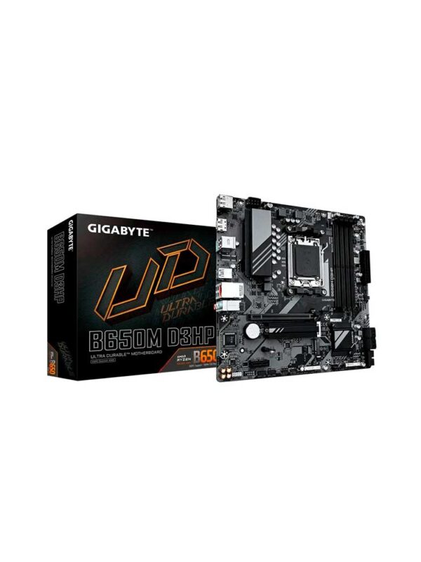 PLACA MADRE GIGABYTE AM5 B650M D3HP DDR5 S/R/HDMI/2DP/2M2/USB3.2/MATX