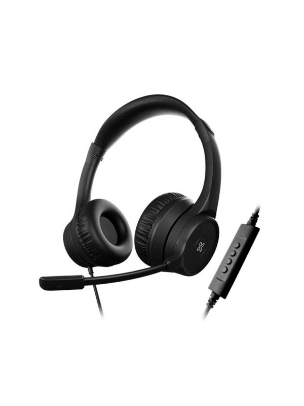 AURICULAR CON MICROFONO KLIP KCH-510 KLEARCOM USB/MIC/NEGRO