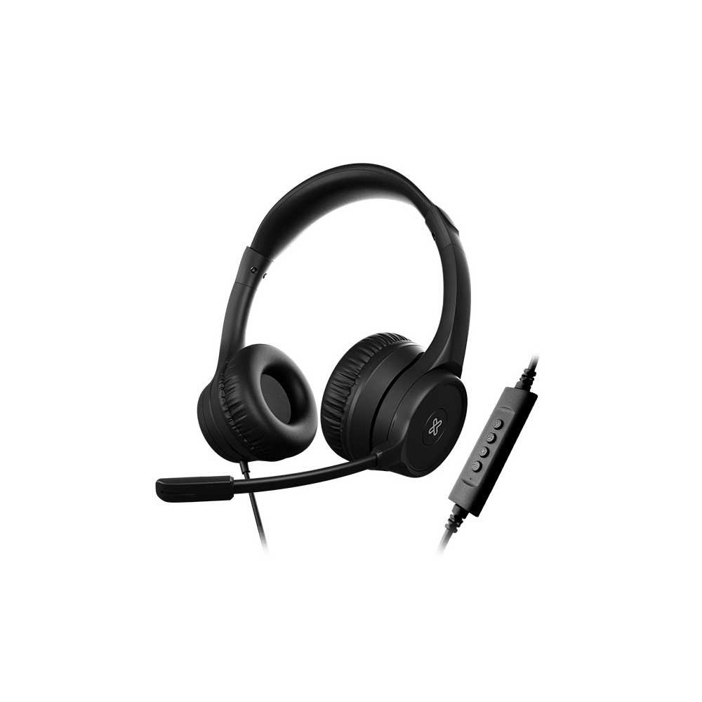 AURICULAR CON MICROFONO KLIP KCH-510 KLEARCOM USB/MIC/NEGRO