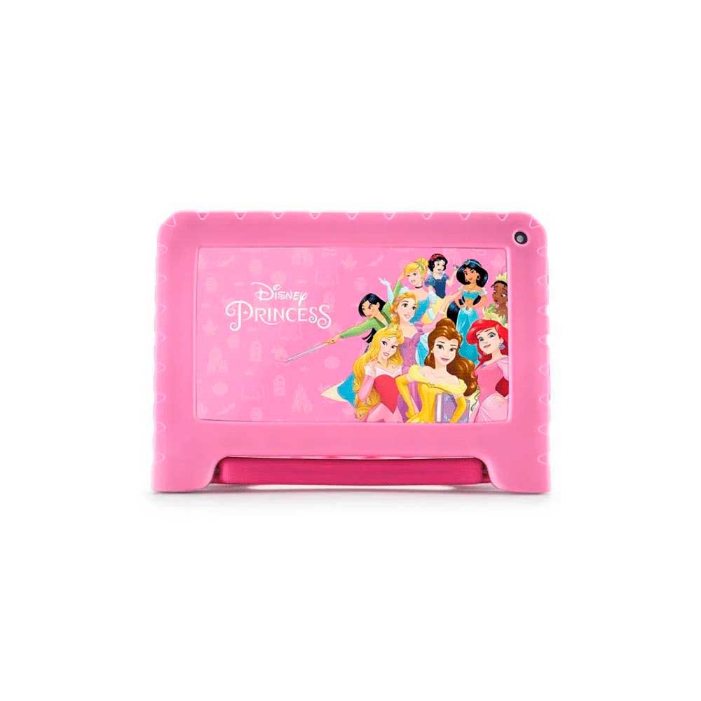 TABLET KID ANDROID MULTILASER NB622 QC/64GB/4G/9"/ROSA PRINCESAS DISNEY